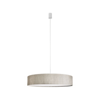 Lampa Sufitowa Wisząca 3x E27 Szara Nowoczesna TURDA 8947 Nowodvorski