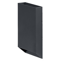 Kinkiet Ogrodowy Lampa Elewacyjna Zewnętrzna LED 10W 690lm 3000K Ciepła Szary IP54 Endura Osram