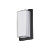 Lampa Ogrodowa Zewnętrzna Kinkiet Elewacyjny 12W 680lm 4000K IP54 Czarny Nowoczesny Andorra Rabalux