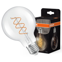 Żarówka LED Dekoracyjna G80 Kula E27 7.2W = 60W 806lm 2700K Ciepła CRI90 300° Ściemnialna Vintage 1906 Osram
