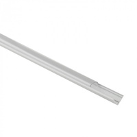 Profil Aluminiowy LED Narożny Natynkowy Biały 2m z Kloszem Przezroczystym do Taśm LED + Zaślepki seria RW Ecolight