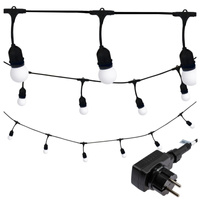 Girlanda Ogrodowa Łańcuch Świetlny Party 5,6m 10xE27 mleczny 6W GOLDLUX (Polux)