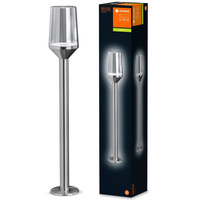 Lampa Ogrodowa Zewnętrzna Stojąca Słupek E27 80cm IP44 Srebrny Endura Ledvance