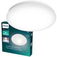 Lampa Sufitowa Plafon LED 17W 1900lm 4000K Biała Moire CL200 Philips