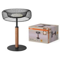 Lampa Stołowa Dekoracyjna Oprawa Oświetleniowa 10W 640lm 3000K Ciepła 110° Czarna Decor Mesh Osram