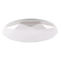 Plafon LED Oprawa Sufitowa 48W 5300lm CCT 120° Biała IP44 Pilot Ściemnialna Galaxy Sanico Goldlux