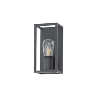Lampa Ogrodowa Zewnętrzna Kinkiet Elewacyjny Oprawa Natynkowa E14 Grafitowa Wodoodporna IP54 Industrialna MARGOT 10504 Nowodvorski