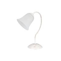 Lampa Stołowa Biurkowa Nocna E27 Biały Vintage Fabiola 7260 Rabalux