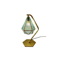 Lampa Stołowa Biurkowa Nocna Dekoracyjna E14 Złoty Vintage Norah Rabalux