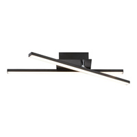 Lampa Sufitowa Żyrandol 16W 620lm 3000K Czarny Nowoczesny Svetlana Rabalux