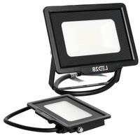 Naświetlacz LED Zewnętrzny Ogrodowy 30W 2550lm 4000K Neutralny 120° IP65 Czarny MH Kobi