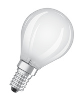 2x Żarówka LED P45 Kulka E14 2.5W = 25W 250lm 2700K Ciepła 300° Retrofit Filament CLASSIC Osram