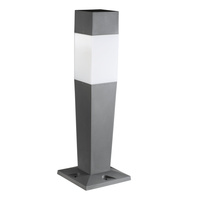 Słupek Lampa Ogrodowa Zewnętrzna Stojąca LED E27 IP54 Gruntowa Grafitowa INVO KANLUX