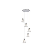 Lampa Wisząca Sufitowa 5x E14 Chrom Klasyczny Hestia Rabalux