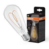 Żarówka LED Dekoracyjna ST64 Edison E27 7.2W = 60W 806lm 2700K Ciepła CRI90 300° Ściemnialna Vintage 1906 Osram
