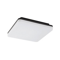 Lampa Sufitowa Ogrodowa Zewnętrzna 24W 2400lm 4000K IP54 Czarny Nowoczesny Pernik Rabalux