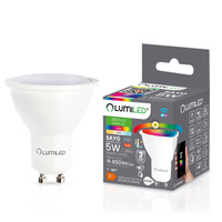 Żarówka LED GU10 5W 450lm RGB CCT Ściemnialna Inteligentna TUYA WiFi SMART SAYO LUMILED