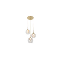 Lampa Wisząca Sufitowa 3x E27 Złoty Nowoczesny Philana Rabalux