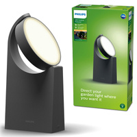 Lampa Ogrodowa Zewnętrzna SŁUPEK 34.9cm LED 7W 600lm 2700K IP44 Mimosa Philips