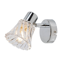 Kinkiet Ścienny Lampa Punktowa Reflektor Spot E14 Chrom Klasyczny Hestia 5299 Rabalux