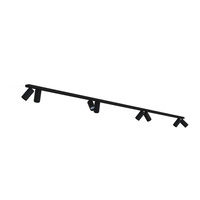Lampa Sufitowa Oprawa Natynkowa Reflektor Punktowa 8x GU10 Czarna Nowoczesna MONO 7720 Nowodvorski