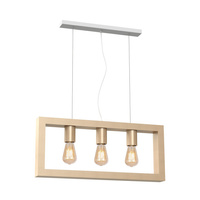 Lampa Wisząca Sufitowa MACK 3xE27 Milagro