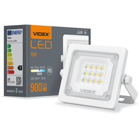 Naświetlacz LED 10W 900lm 5000K IP65 Biały VIDEX LUCA