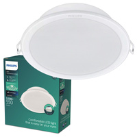 Panel LED Oprawa Podtynkowa Wpuszczana LED 5.5W 550lm 6500K Biała Meson Philips