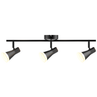 Lampa sufitowo-ścienna ruchoma regulowana 12,6W LED BERG 3 czarny 3000K GOLDLUX (Polux)