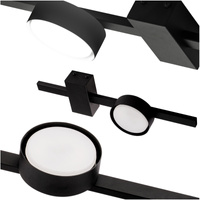 Lampa Sufitowa OVILO Oprawa Halogenowa LED GX53 Spot Kinkiet Reflektor Ścienna LUMILED