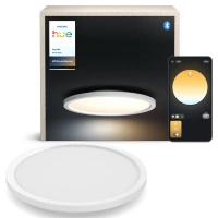 Plafon LED Lampa Sufitowa Natynkowa 24.5W 2450lm IP20 White Ambiance TW Biała 39.5cm Inteligentna SMART Zigbee Bluetooth Aurelle Philips HUE