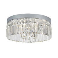 Plafon LED Lampa Sufitowa Oprawa Ścienna Łazienkowy G9 Chrom Klasyczny IP44 Sybil Rabalux