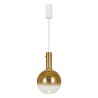 Lampa Wisząca Sufitowa TORONTO 1xGU10 Biało-Złota Milagro