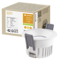 Panel LED Oprawa Podtynkowa Punktowa 8W 640lm 3000K Ciepła Ściemnialna Oczko Spot Biały Fix Ledvance