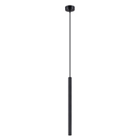 Lampa Sufitowa Wisząca Zwis G9 Tubularna Czarna Nowoczesna Arche Sollux