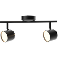 Lampa Listwa LED Oprawa Sufitowo-Ścienna 8,4W KUBIK 2 Czarny 3000K GOLDLUX (Polux)