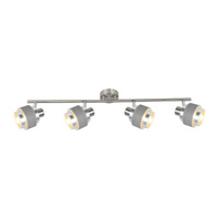 Lampa Sufitowa Punktowa Reflektor Spot 4x E14 Chrom Nowoczesny Basil 5382 Rabalux