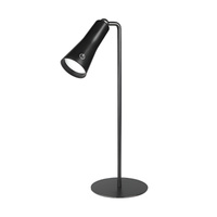 Lampka Biurkowa Stołowa Nocna MAGNETO LED 5W 400lm 4000K Akumulatorowa Odpinana Czarna MasterLED