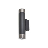 Kinkiet Ścienny Lampa 2x GU10 Czarny Minimalistyczny Zircon 5073 Rabalux