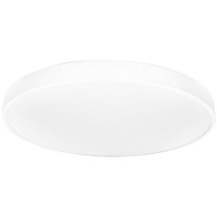 Plafon LED Lampa Sufitowa Natynkowa 80W 4000K CRI>85 HOUSTON Biała 80cm