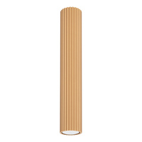 Lampa Sufitowa Reflektor Tuba Spot 1x GU10 Złota Karbon Deep Space SL.1552 Sollux