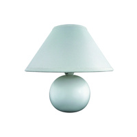 Lampa Stołowa Biurkowa Nocna E14 Biały Klasyczny Ariel 4901 Rabalux
