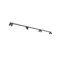 Lampa Sufitowa Oprawa Natynkowa Reflektor Punktowa 8x GU10 Czarna Nowoczesna MONO 7722 Nowodvorski