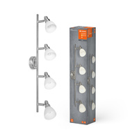 Lampa Sufitowa Ścienna Kinkiet Reflektor 4xG9 1.9W 800lm 2700K Ciepła SPOT LEDVANCE