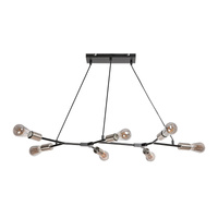 Lampa Wisząca Sufitowa E27 Czarny Industrialny Branwen Rabalux