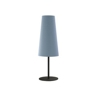 Lampa Stołowa Biurkowa Nocna UMBRELLA JEANS Abażur Czarno-Dżinsowa Klasyczna E27 5176 TK Lighting