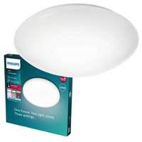 Lampa Sufitowa Plafon LED 12W 1200lm 2700K Biała Suede Philips