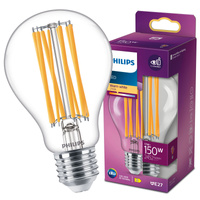 Żarówka LED E27 A67 17W = 150W 2452lm 2700K Ciepła Filament PHILIPS