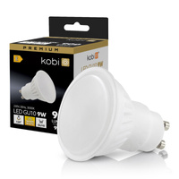Żarówka LED GU10 Reflektor 9W 900lm 3000K Ciepła 120° Premium Kobi