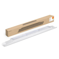 Panel LED Oprawa Liniowa Listwa 42W 6510lm 4000K Neutralna Natynkowa Podwieszana Biały 120x10cm Low Bay Flex Ledvance